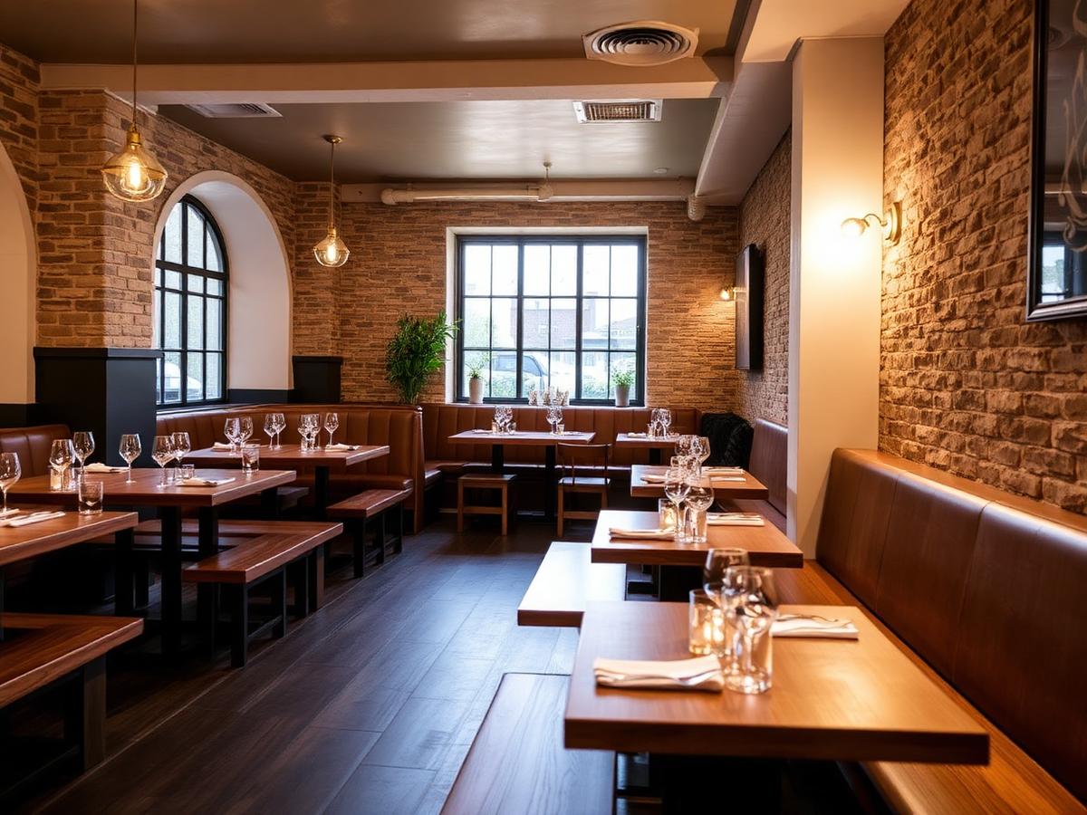 The Brasserie Commercial Table